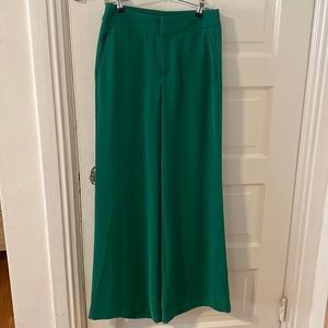 Green Wide Leg Banana Republic Trouser - size 0
